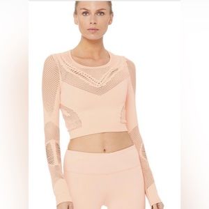 Siren Long Sleeve Hold Tight - Nectar Heather - NWT